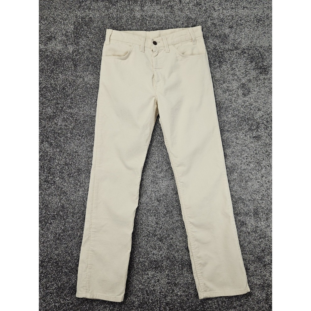 Vintage 1981 Levi's 519 Men's Corduroy Pants Fits 29x29 (Tag 31x30) USA Made